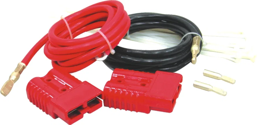 20025 – BULLDOG WINC Winch Power Cable, For Use On Bulldog Winches Connects to Battery 3 Gauge 7.5 Foot Length With 2...